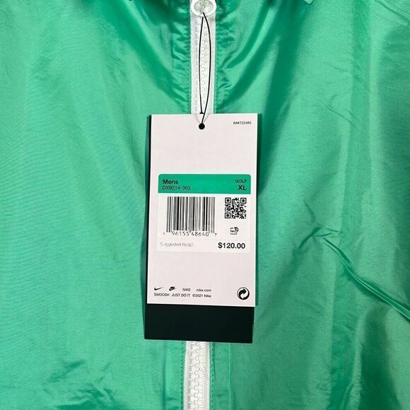 Nike Uncripted Phoenix Mens X-Large Golf Jacket DX9214-363 Lightweight Loose Fit - Picture 3 of 8